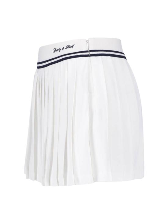 26SS 스포티앤리치 숏 스커트 SK01275326WH37ECRU White - SPORTY & RICH