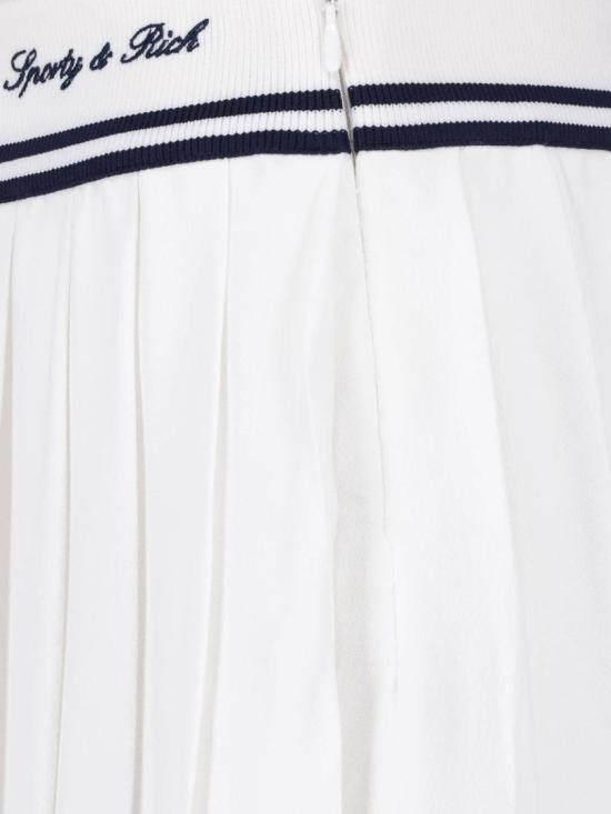 26SS 스포티앤리치 숏 스커트 SK01275326WH37ECRU White - SPORTY & RICH