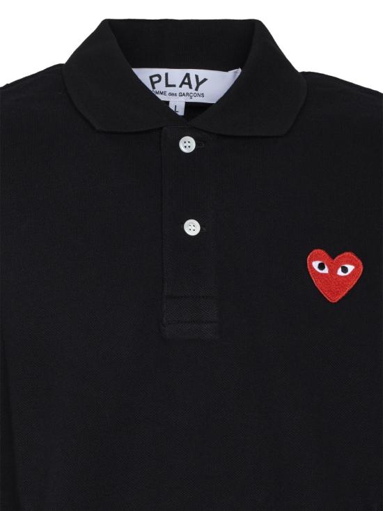 26SS 꼼데가르송 폴로 티셔츠 AX T006 0511 Black - COMME DES GARCONS