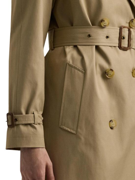 26SS 랄프 로렌 더블 브레스티그 트렌치 코트 297951259003 Neutrals - RALPH LAUREN