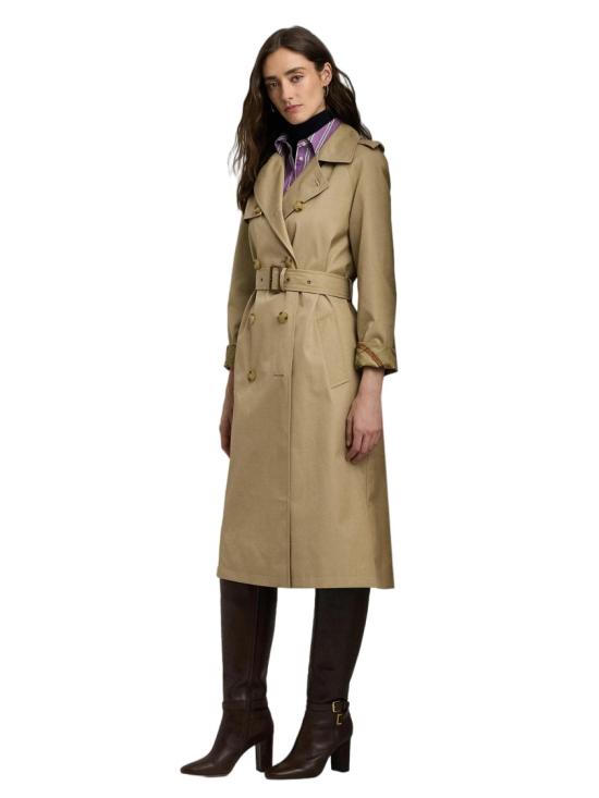 26SS 랄프 로렌 더블 브레스티그 트렌치 코트 297951259003 Neutrals - RALPH LAUREN