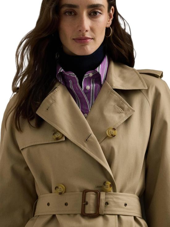 26SS 랄프 로렌 더블 브레스티그 트렌치 코트 297951259003 Neutrals - RALPH LAUREN
