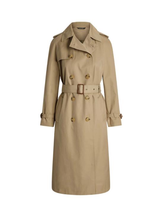 26SS 랄프 로렌 더블 브레스티그 트렌치 코트 297951259003 Neutrals