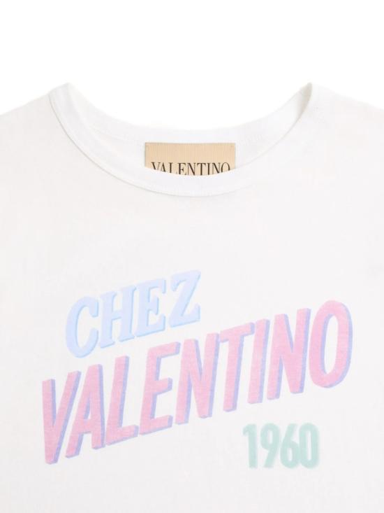 26FW 발렌티노 가라바니 반팔 티셔츠 9B3MG26MAA8 White - VALENTINO GARAVANI