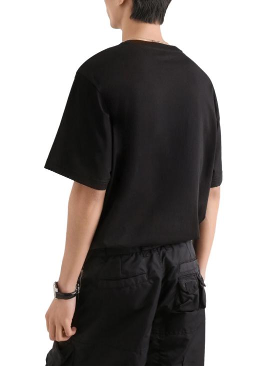 26SS 돌체앤가바나 DG 패치 코튼 티셔츠 G8PN9ZG7PZFN0000 Black - DOLCE & GABBANA