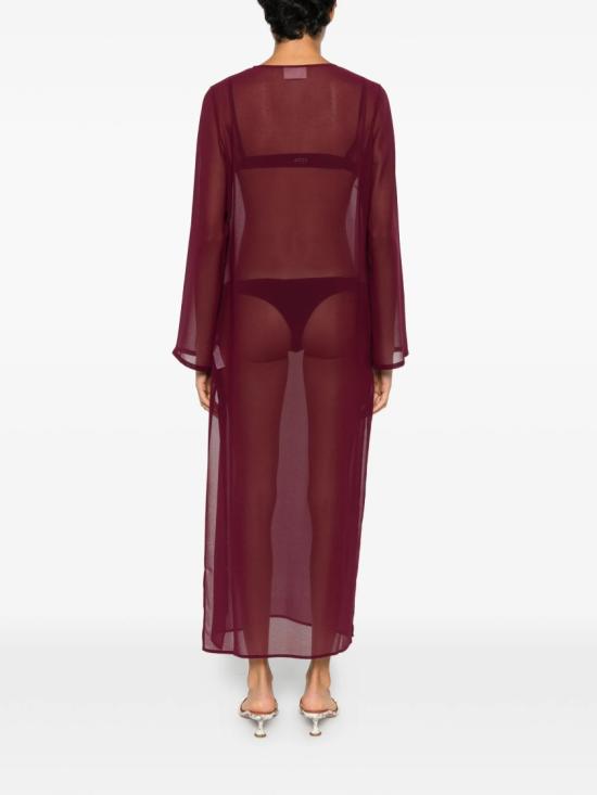 26SS 세인트바쓰 롱 원피스 AGH000208666L Burgundy - MC2 SAINT BARTH