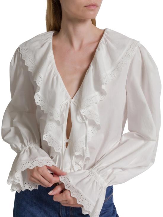 26SS 알베르타 페레티 블라우스 022616420002 White - ALBERTA FERRETTI