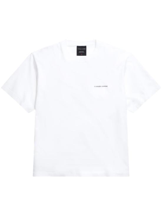26SS 캐나다구스 반팔 티셔츠 1328M19227 White