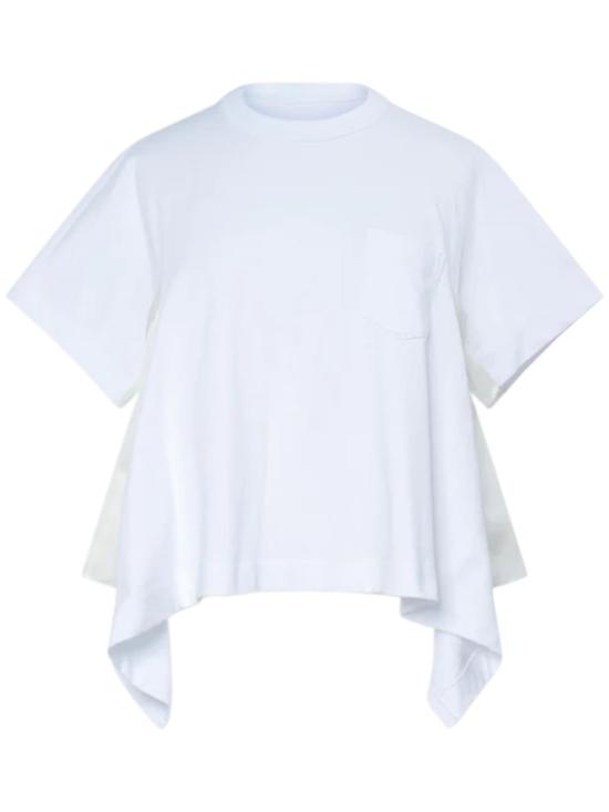 26SS 사카이 반팔 티셔츠 2608404101 White