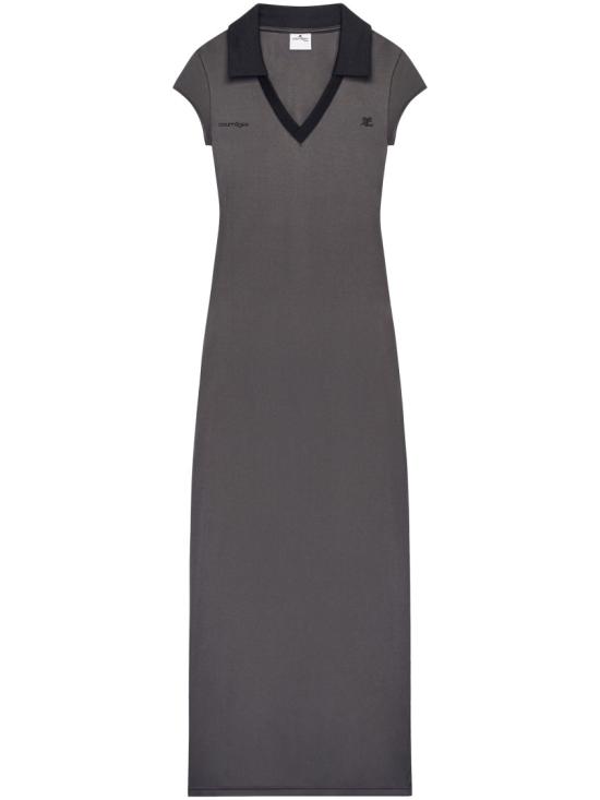 26SS 쿠레쥬 스포츠 폴로 롱 드레스 126JRO807JS0195B214 Grey