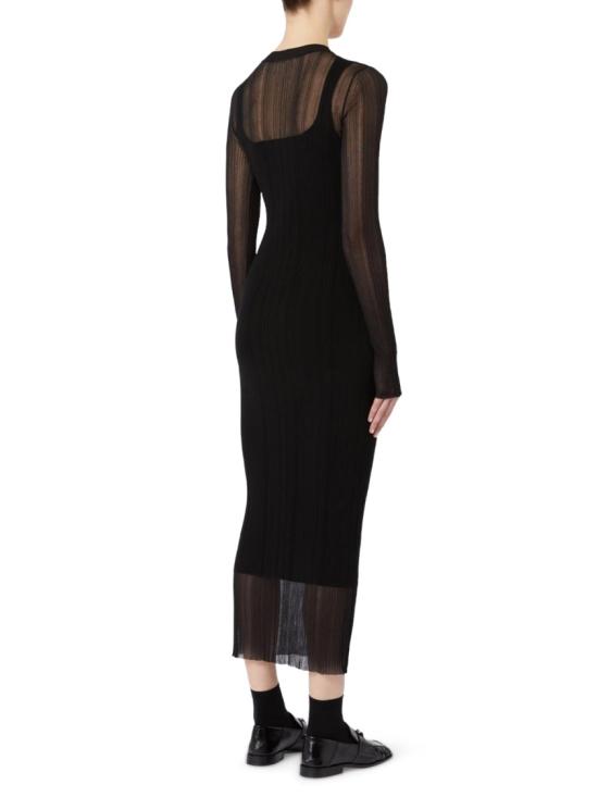 26SS 막스마라 롱 원피스 2612321031600SPXCARO005 Black - MAX MARA