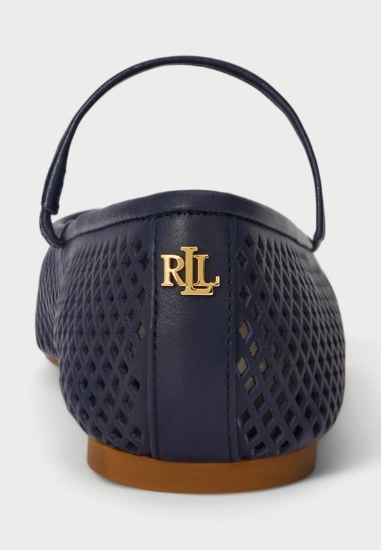 26SS 랄프 로렌 플랫 슈즈 802P04176002 Blue - RALPH LAUREN