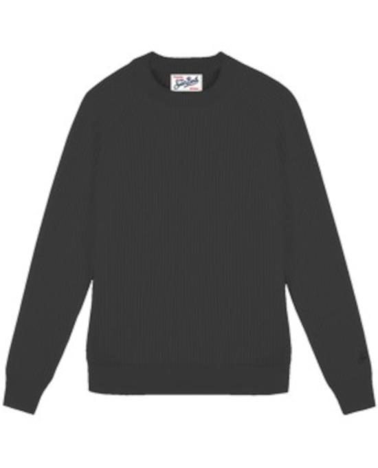 25FW 세인트바쓰 스웨터 MARINEWOOL00037I Black