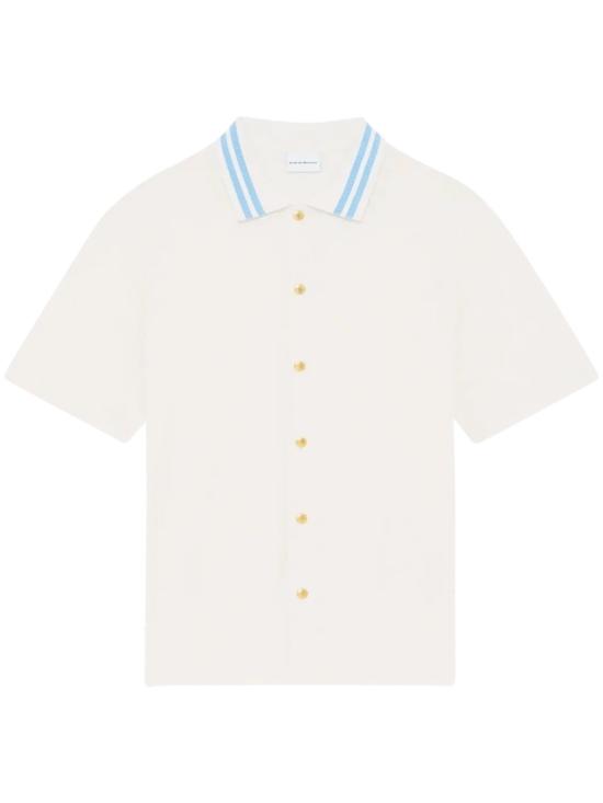 26SS 드롤드무슈 반팔 셔츠 JSH221CO201OW White