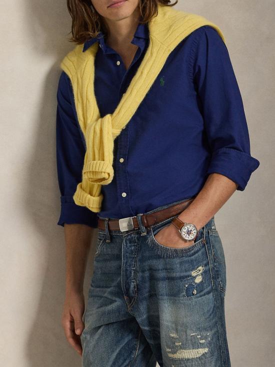  폴로 랄프로렌 긴팔 셔츠 710 804257 Blue - POLO RALPH LAUREN
