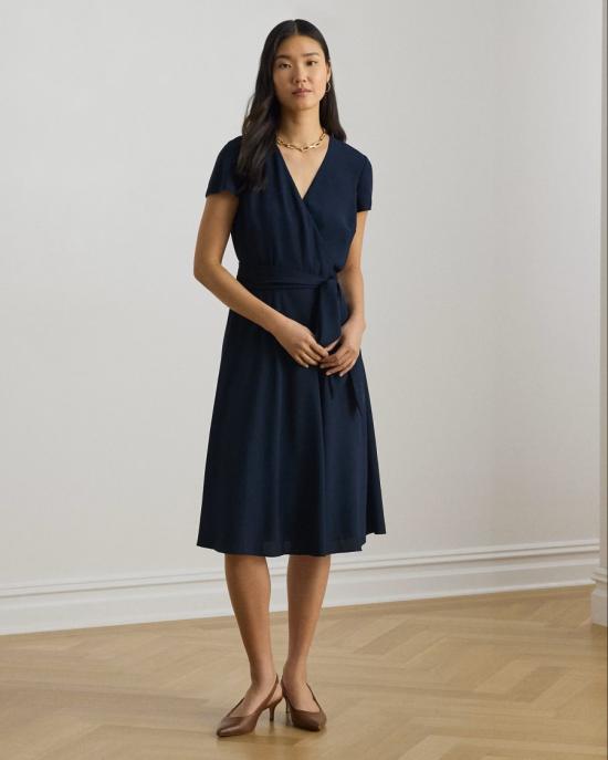 26SS 랄프 로렌 미디 원피스 200P13812002 Blue - RALPH LAUREN