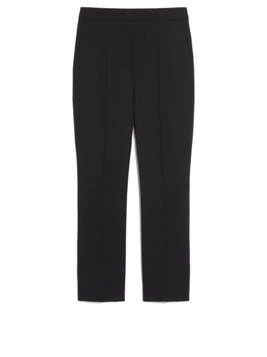 25SS 막스마라 스트레이트 팬츠 2511131191600003 Black
