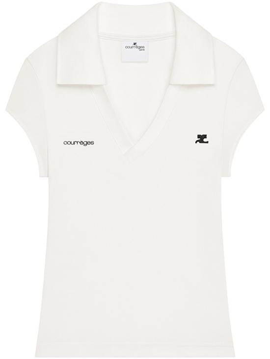26SS 쿠레쥬 민소매 티셔츠 126JPO057JS0195B166 White