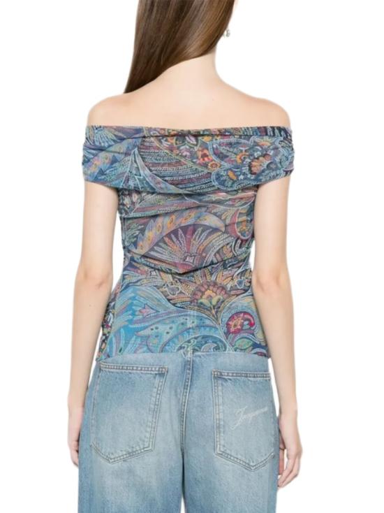26SS 에트로 민소매 티셔츠 WRJA019399IAS72X0887 Blue - ETRO