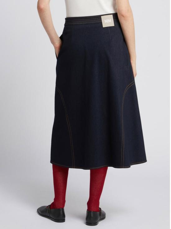 26SS 막스마라 롱 스커트 2616771027600003 Blue - MAX MARA
