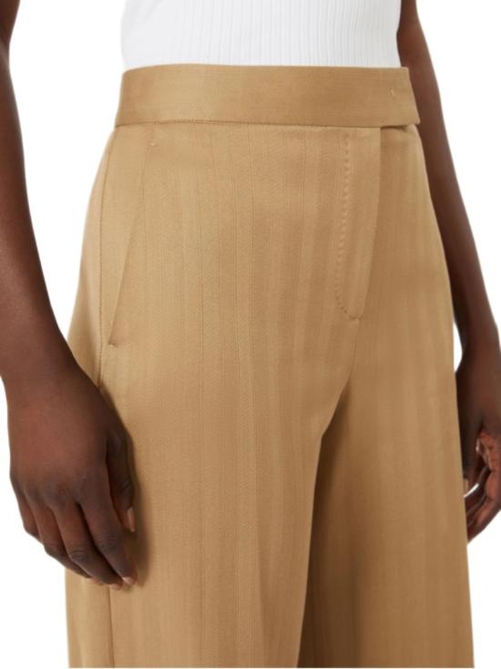 26SS 막스마라 스트레이트 팬츠 2611781022600004 Brown - MAX MARA