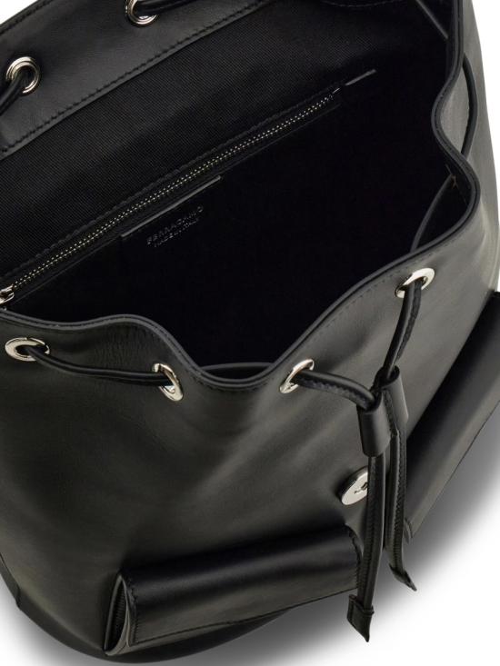 26SS 살바토레 페라가모 백팩 791119003 Black - SALVATORE FERRAGAMO