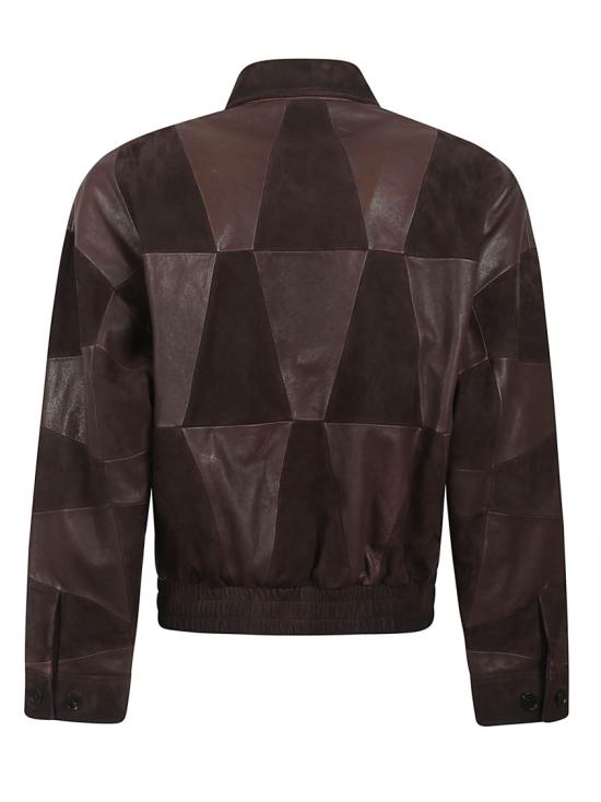 26SS 베르사체 자켓 10244021A178451N260 Brown - VERSACE