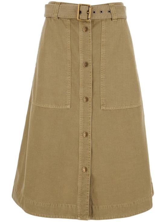 26SS 몽클레어 미디 스커트 2D00034 M9731 Brown