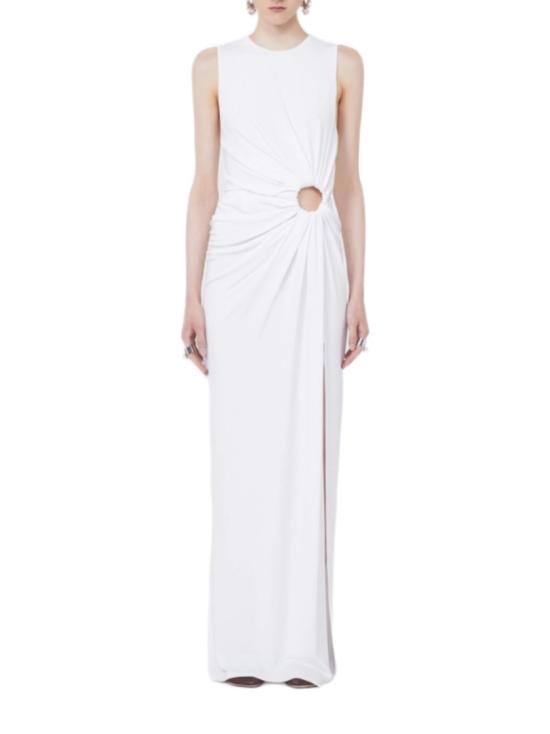 26SS 스포트막스 롱 원피스 2612621032600004 White - SPORTMAX