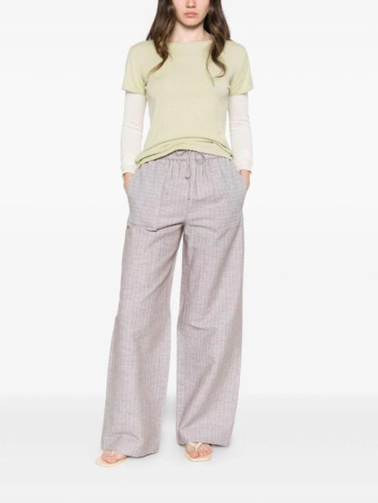 26SS 막스마라 스트레이트 팬츠 2616131018600004 Grey - MAX MARA