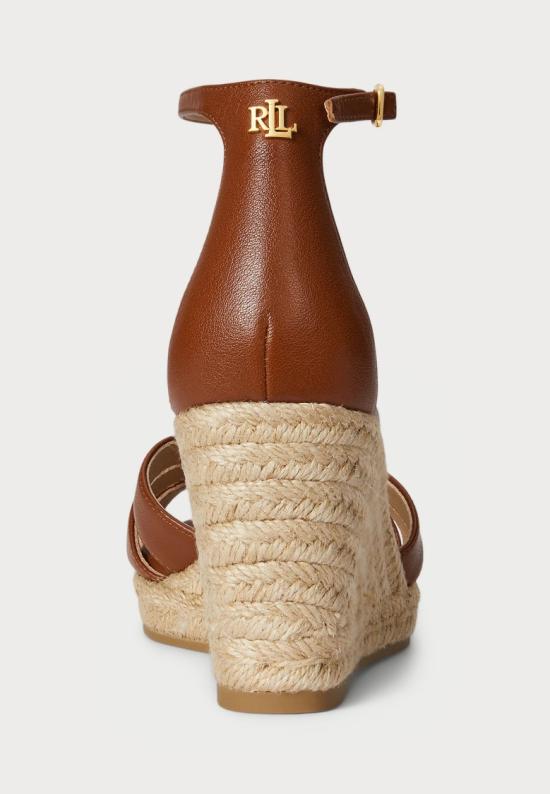26SS 랄프 로렌 샌들 802P04433002 Brown - RALPH LAUREN