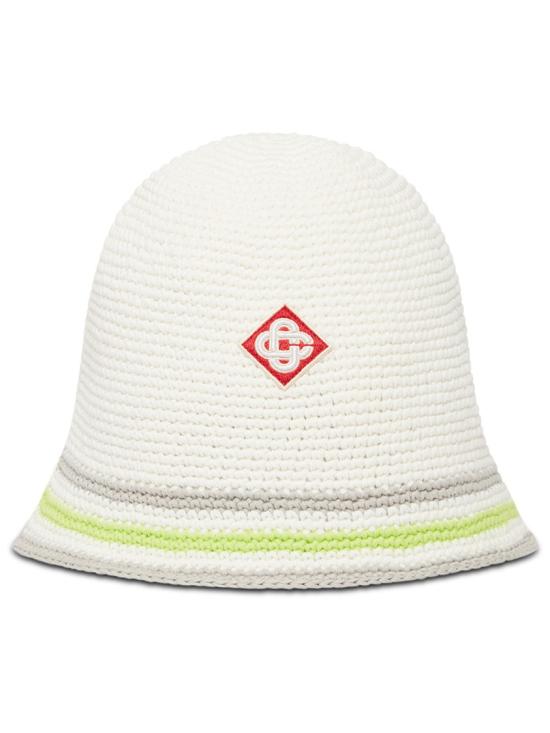 26SS 카사블랑카 버킷햇 A SP26 HAT 108 01 Neutrals