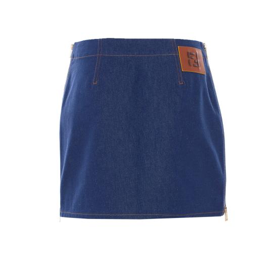 26SS 펜디 숏 스커트 FLQ608 AOHSF0QB0 Blue - FENDI