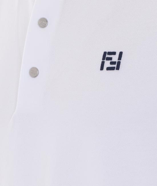 26SS 펜디 폴로 티셔츠 FY1309 AY0IF0QA0 White - FENDI