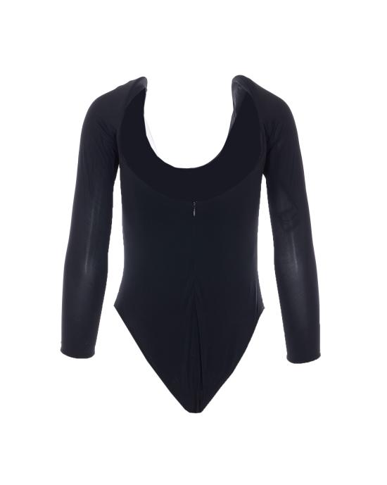26SS 알라이아 바디수트 티셔츠 AA9B0429J050C 995 Black - ALAIA