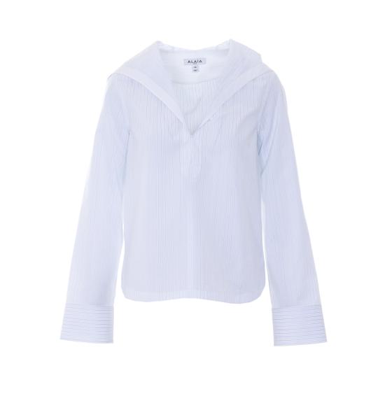 26SS 알라이아 셔츠 AA9C1004W124C 031 White