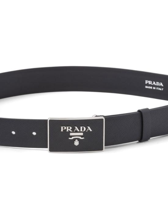 26FW 프라다 가죽 벨트 2CC534053 F0002 Black - PRADA