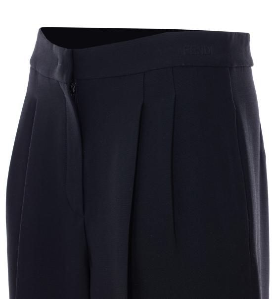 26SS 펜디 스트레이트 팬츠 FR6678 AC4GF0GME Black - FENDI