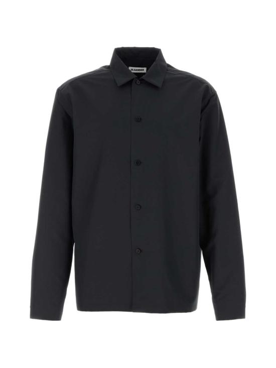 26FW 질샌더 긴팔 셔츠 J22DL0395J74276 001 Black