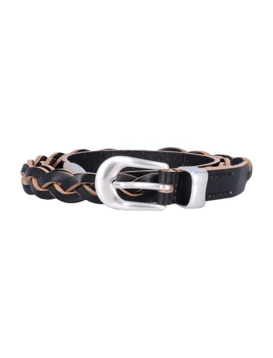 26SS 아워레가시 가죽 벨트 A42382BBBLACK Black