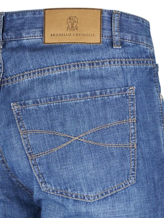 26SS 브루넬로 쿠치넬리 데님 팬츠 ME645D3210C1471 Blue - BRUNELLO CUCINELLI