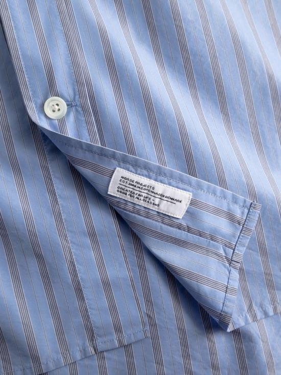 26SS 노스프로젝트 긴팔 셔츠 N4008677126 Blue - NORSE PROJECTS
