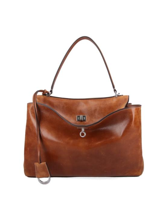 26FW 발렌시아가 로데오 미디움 핸드백 789772 2ABP72753 Brown