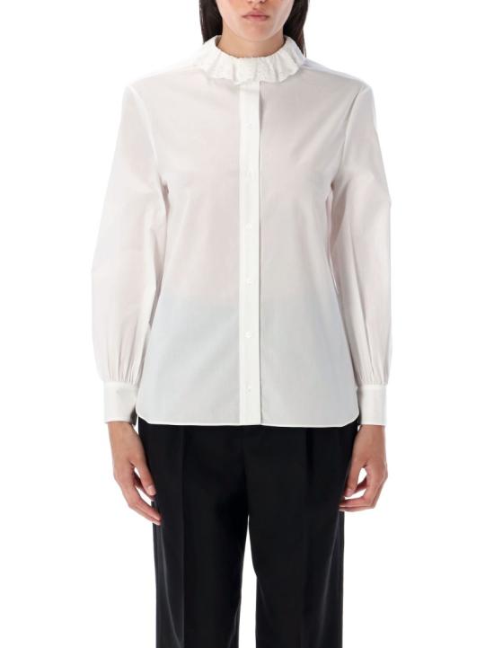 25FW 생로랑 셔츠 842627Y7K369601 White