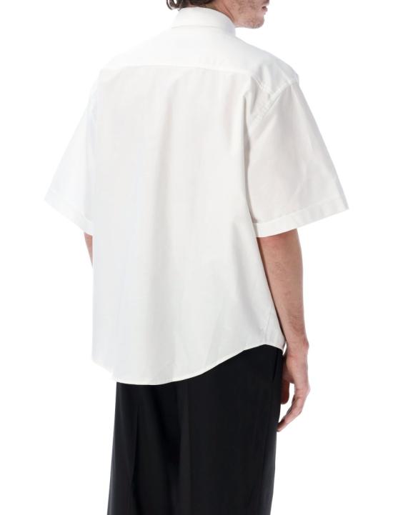 26SS 아미 코튼 박시 자수 아미 드 하트 HSH823CO0031168 White - AMI