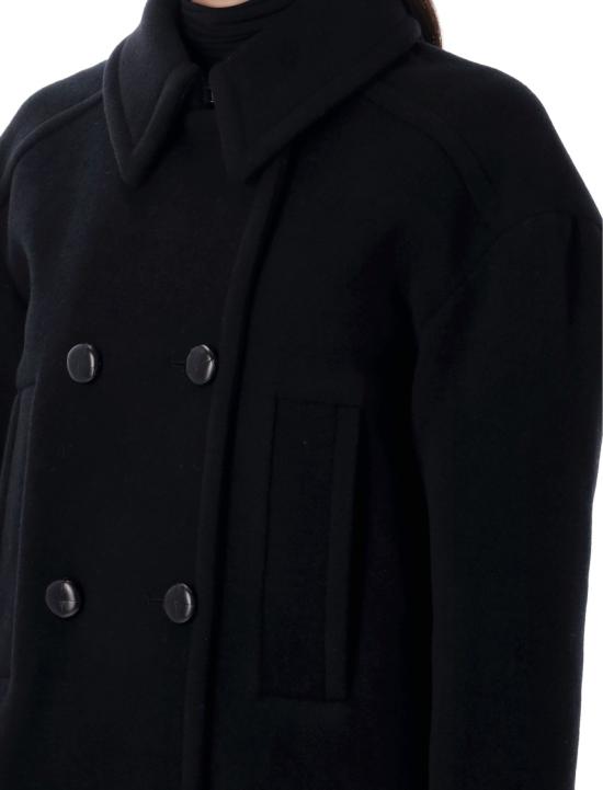 25FW 이자벨마랑 FIBY 코트 MA0455FAB1D03I01BK Black - ISABEL MARANT