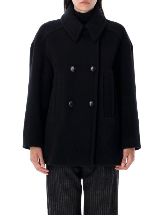 25FW 이자벨마랑 FIBY 코트 MA0455FAB1D03I01BK Black