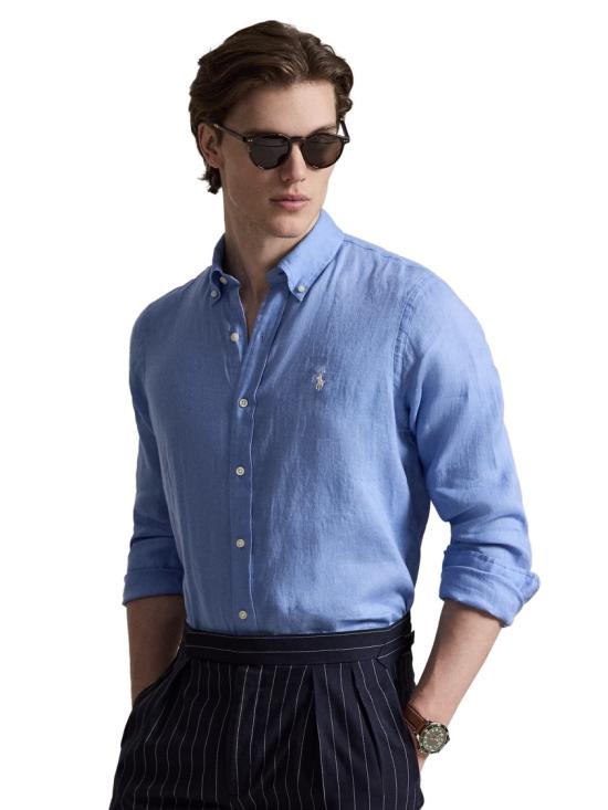 26SS 폴로 랄프로렌 긴팔 셔츠 710966294519 Blue - POLO RALPH LAUREN