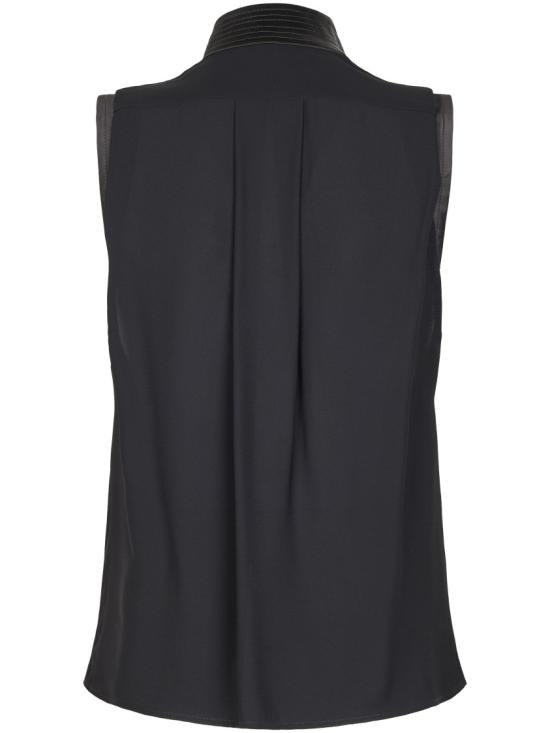 26SS 엘리자베타프랜치 민소매 티셔츠 CA13461E2110 Black - ELISABETTA FRANCHI
