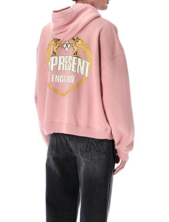 26SS 리프레젠트 후드 티셔츠 MLM10036824 Pink - REPRESENT